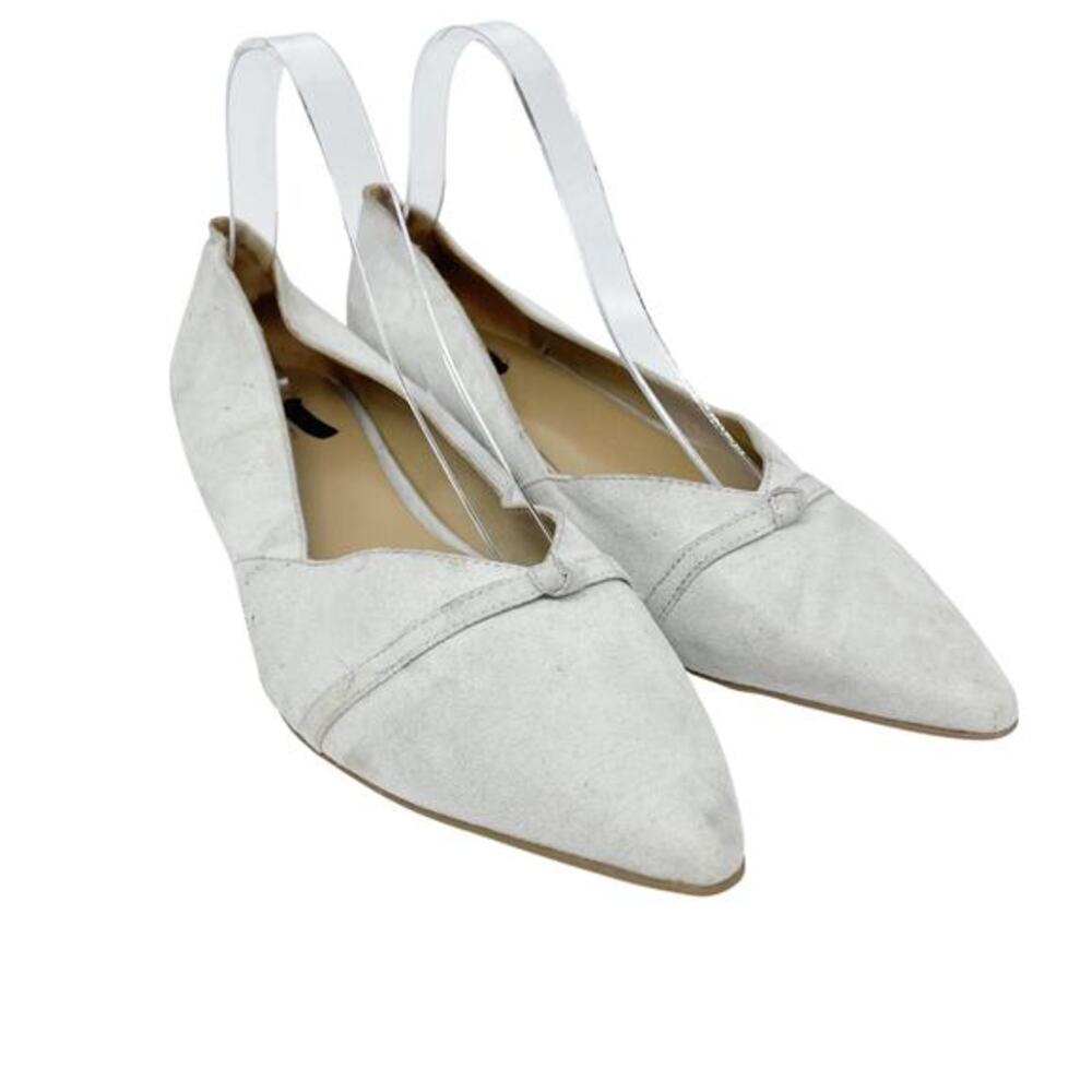 Naturalizer Women's Beau Ballet Flat Shoes White Size 9 M